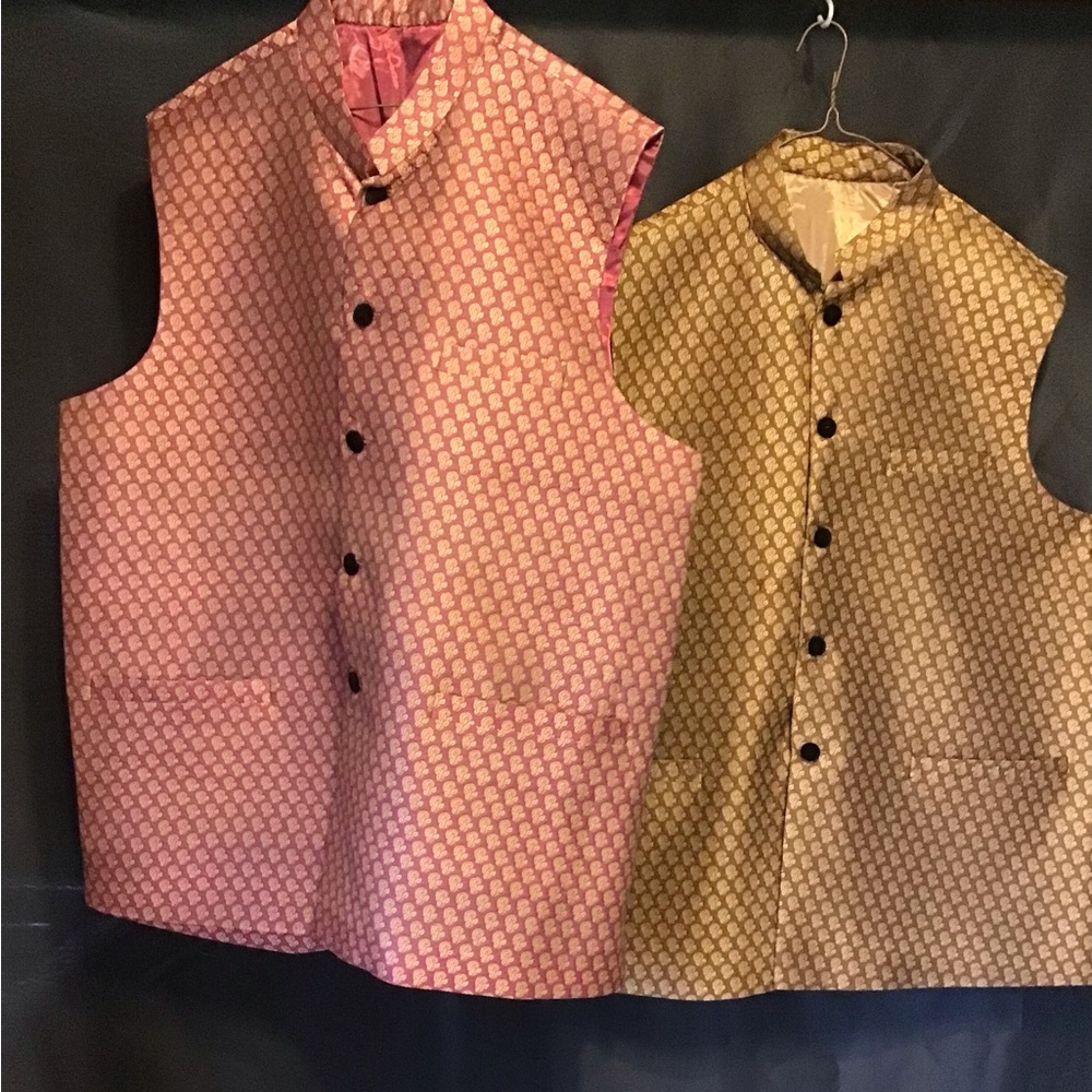Vintage Men’s Vests, set of 2